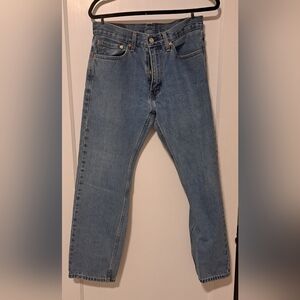 Levi's Blue Straight Leg Jeans Classic Denim